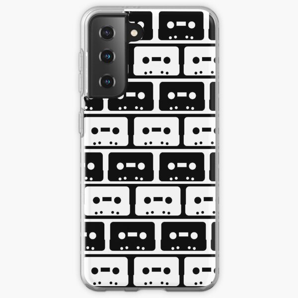 Cassettes Black Samsung Galaxy Soft Case