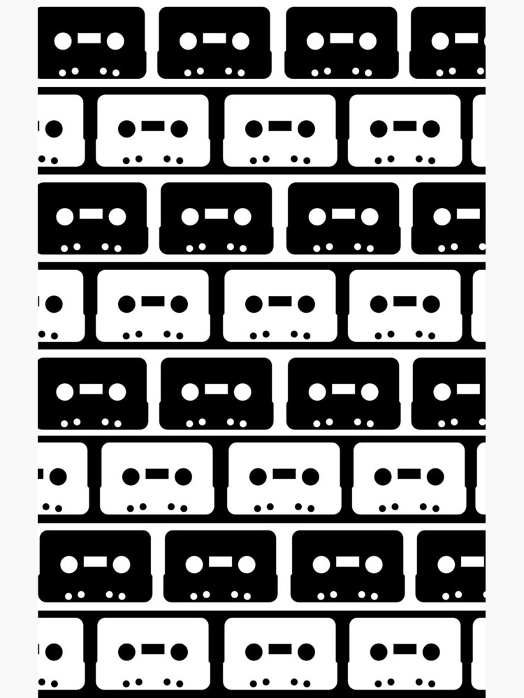 Cassettes Black by rapplatt