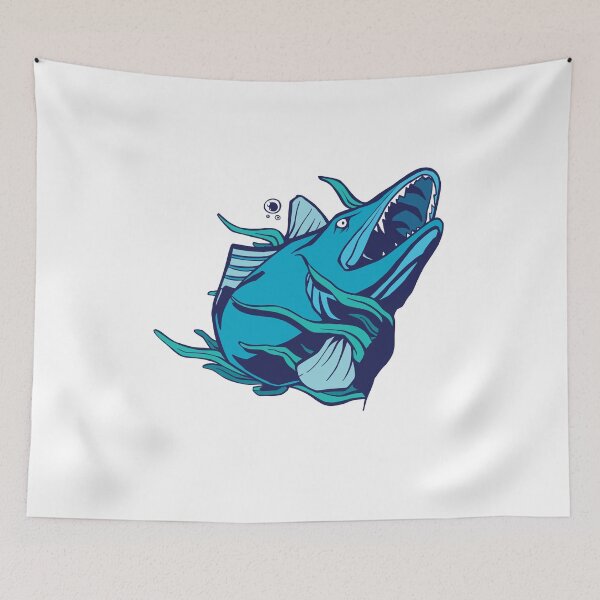 Item preview, Pike fish, fishing, anglers designed and sold by DerSenat.