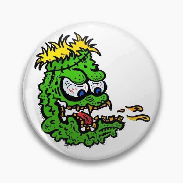 Item preview, puking monster - black designed and sold by Marcel Wirth.