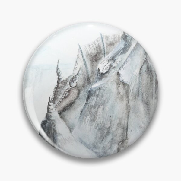 Item preview, Mountain Dragon illustration - Frozen for eternity  designed and sold by EylianaPainting.