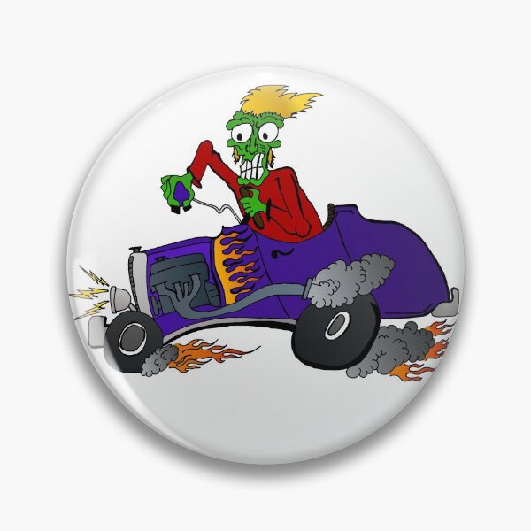 Item preview, Hot Rod Racing Monster Comic - black designed and sold by Marcel Wirth.