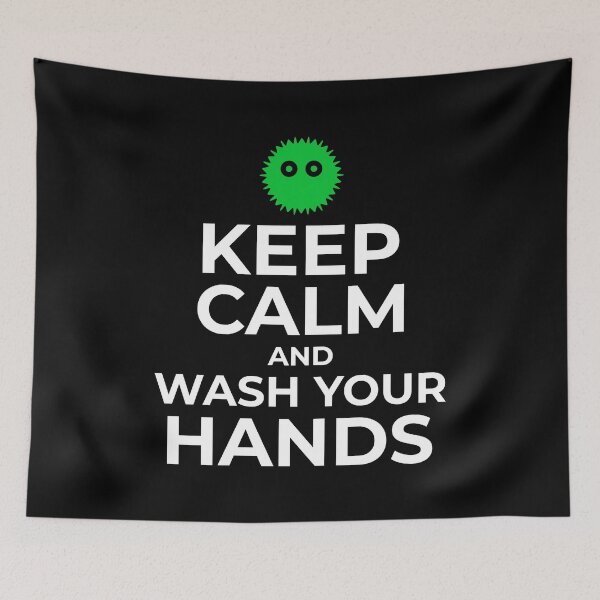Item preview, Keep calm and wash your hands designed and sold by ErenStream.