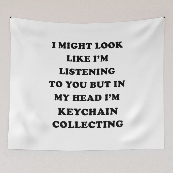 Item preview, Keychain Collecting Birthday Christmas Gift/Present designed and sold by CreaComMerch.