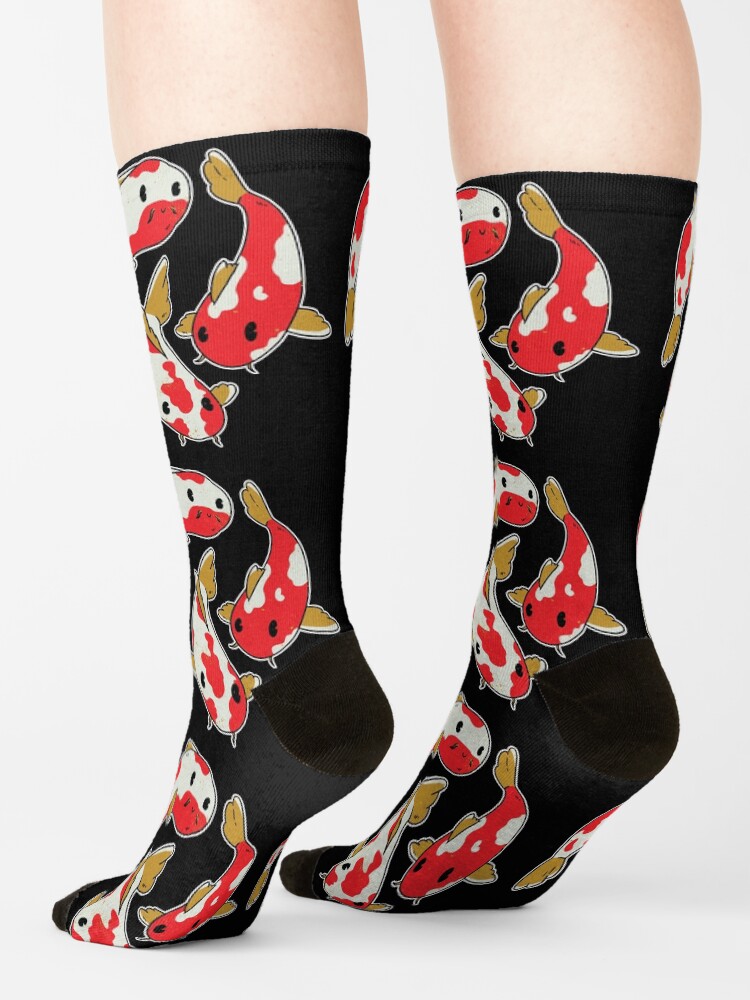 "Koi carp fish" Socks by DerSenat Redbubble