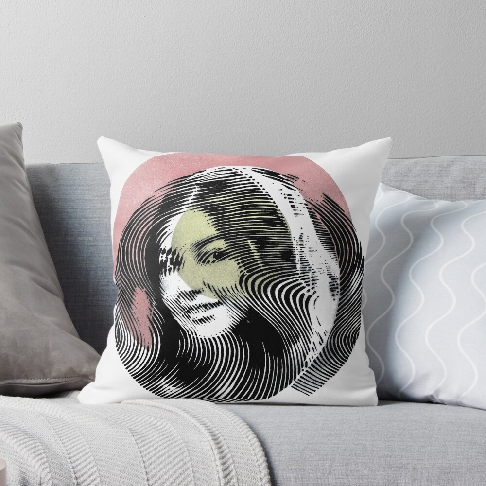 Item preview, Throw Pillow designed and sold by modopod1.