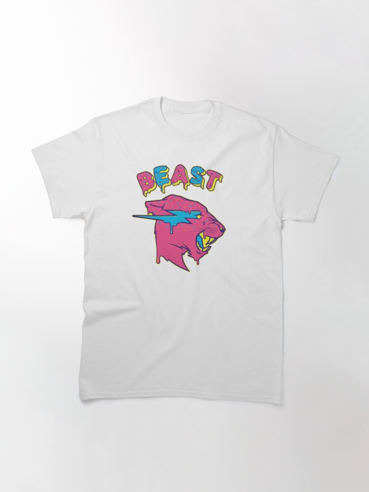 Mrbeast T Shirt By Infinitebubble Redbubble - mrbeast logo shirt roblox