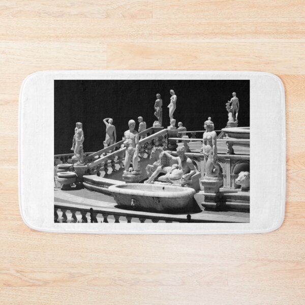 Item preview, Pretoria Fountain in Black and White, Palermo, Sicily, Italy designed and sold by Igor Pozdnyakov.