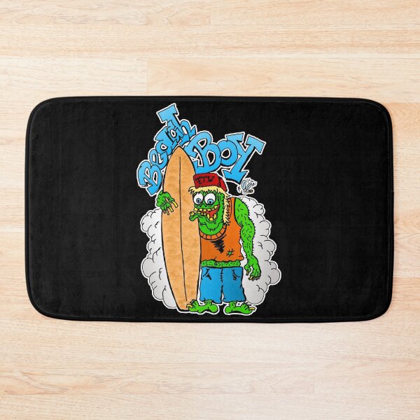 Item preview, Beach Boy Surfer Monster - waiting for big wave - white designed and sold by Marcel Wirth.