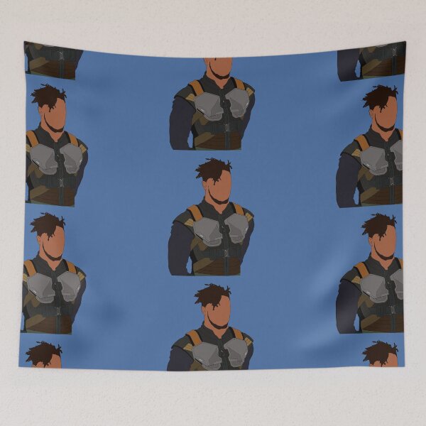 Item preview, Erik Killmonger Fan Art Sticker designed and sold by tayelectronica.