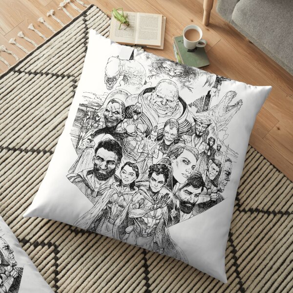 DUNE Characters Floor Pillow