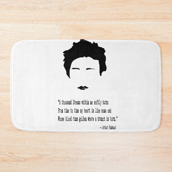 Item preview, Arthur Rimbaud Quote designed and sold by The Dead  Writers Circle.