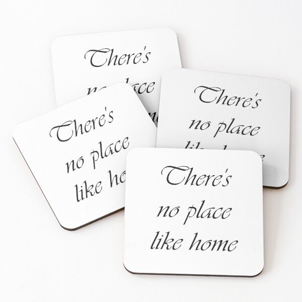 Item preview, There's No Place Like Home Quote designed and sold by El-Farouk.