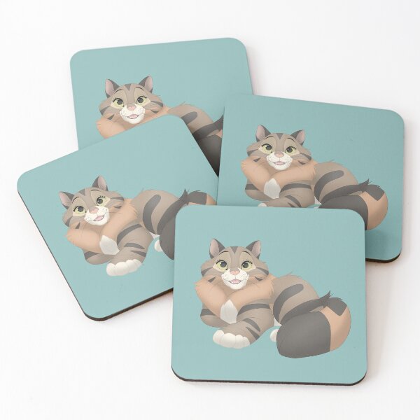 Item preview, Bagel the longhaired cat designed and sold by Isa Bredt.