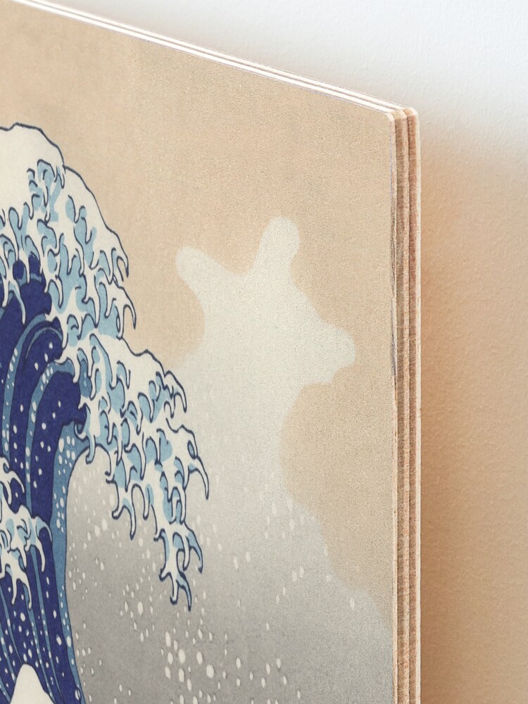 Alternate view of Great Wave Mounted Print