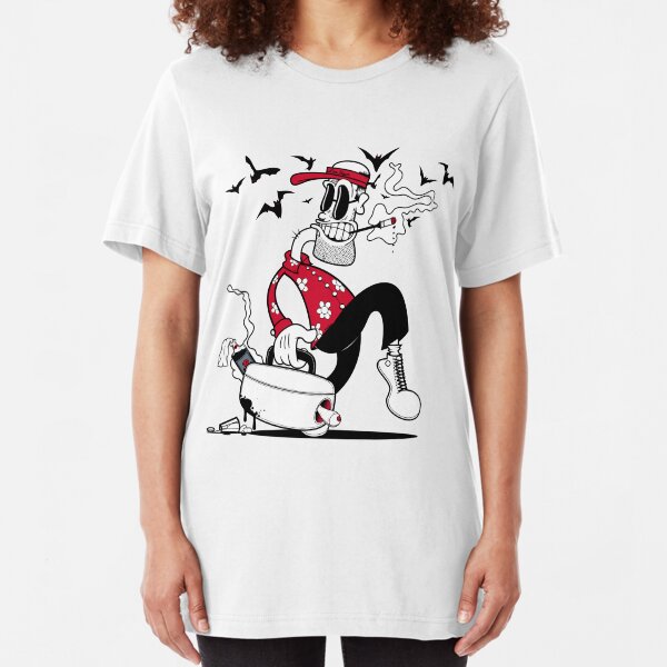 Fear N Loathing In This Foul Year Of Our Lord 1925 (True Grit Variation) Slim Fit T-Shirt