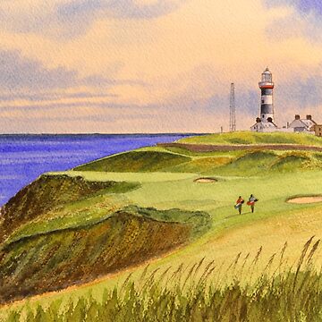 Artwork thumbnail, Old Head Golf Course Ireland Hole 4 by William Holkham
