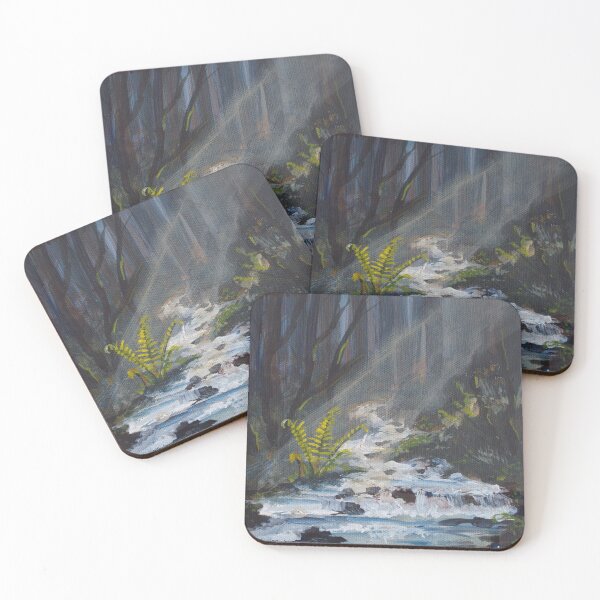 Light from the shadows shall spring Coasters (Set of 4)