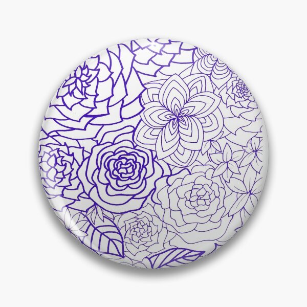Item preview, Purple Flower Pattern  designed and sold by Emilytheelf.