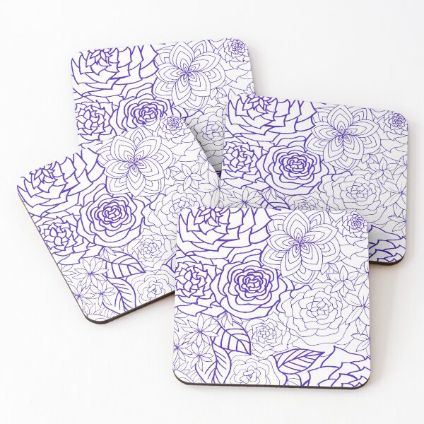 Item preview, Purple Flower Pattern  designed and sold by Emilytheelf.