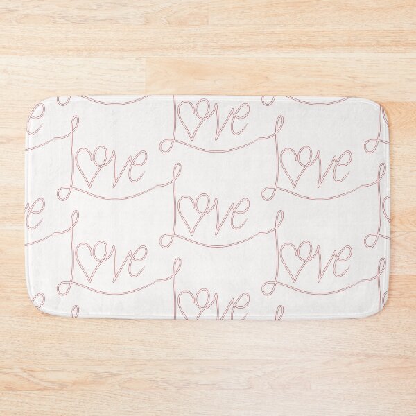 Item preview, Red Love lettering designed and sold by CreativeKari.