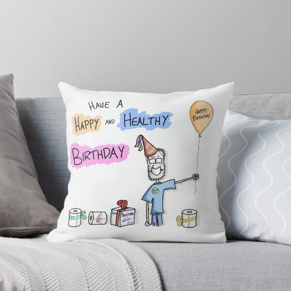 Item preview, Happy and Healthy Birthday (Coronavirus Birthday Boy)  designed and sold by Martin Peck.