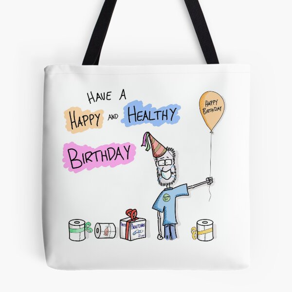 Item preview, Happy and Healthy Birthday (Coronavirus Birthday Boy)  designed and sold by Martin Peck.