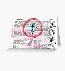 Throw Greeting Card