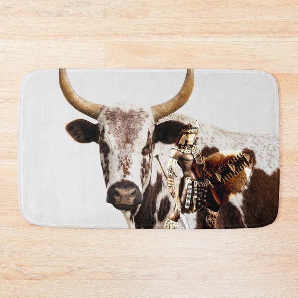 Item preview, nguni ox and the  zulu warrior designed and sold by johnnyssandart.