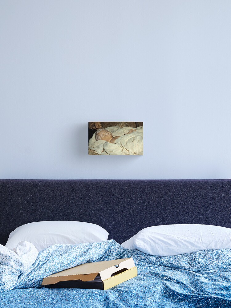Thumbnail 2 of 3, Canvas Print, Wrapped in swaddling clothes designed and sold by steppeland.
