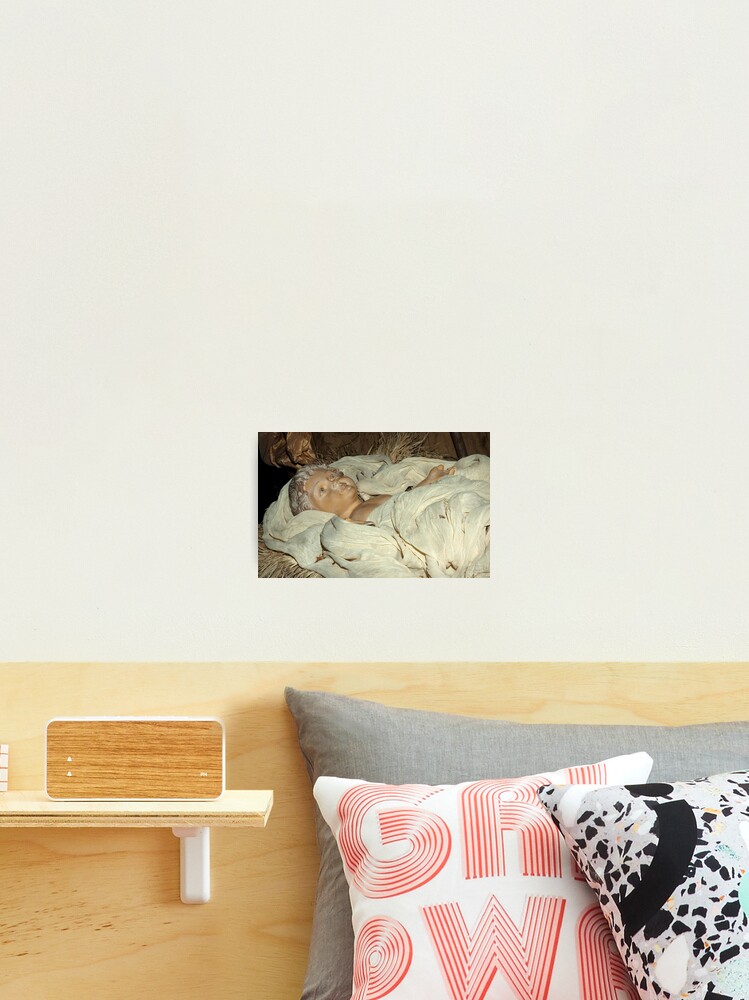 Thumbnail 2 of 3, Photographic Print, Wrapped in swaddling clothes designed and sold by steppeland.