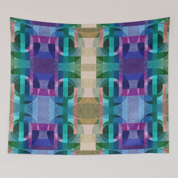 Item preview, Abstract geometric design textured circle designed and sold by edrawings38.