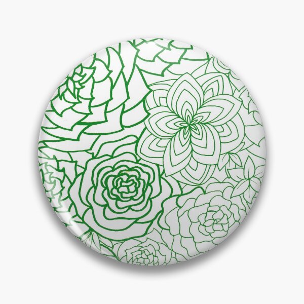Item preview, Green Flower Pattern  designed and sold by Emilytheelf.