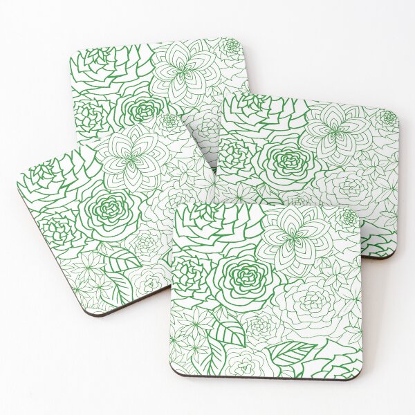 Item preview, Green Flower Pattern  designed and sold by Emilytheelf.