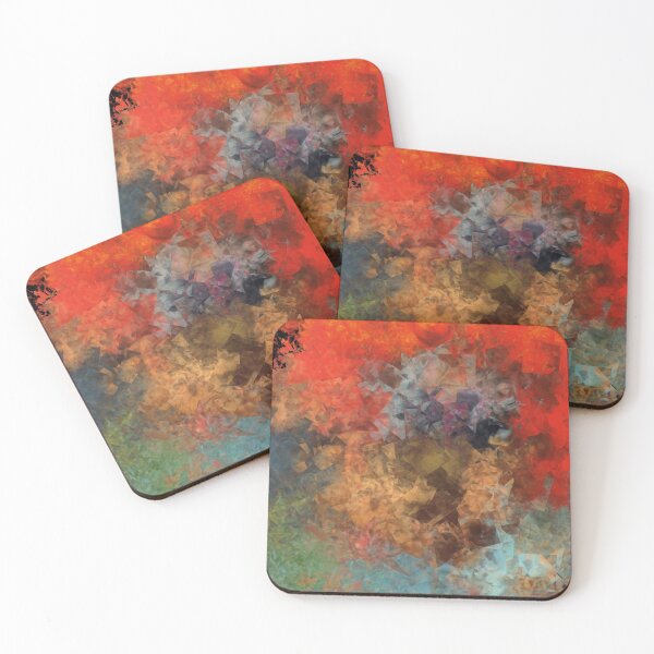 Item preview, Cubist Multi-Coloured Abstract Modern Art Design designed and sold by KALEIDOSCOPE UK.