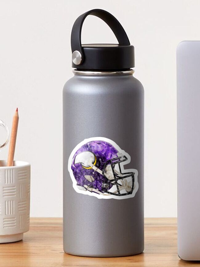 Minnesota Vikings Watercolor Helmet' Sticker for Sale by