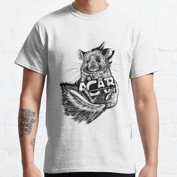 Chinchilla – ACAB (All Chinchillas Are Beautiful!) Classic T-Shirt