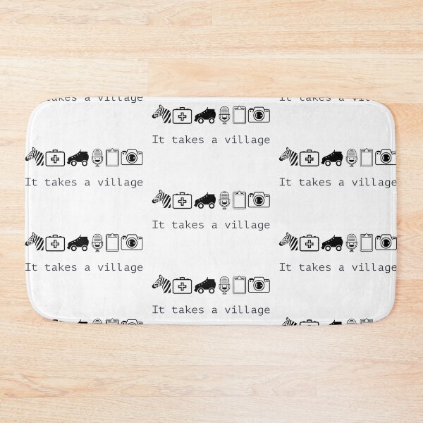 Item preview, It takes a village designed and sold by derbyftbalcony.