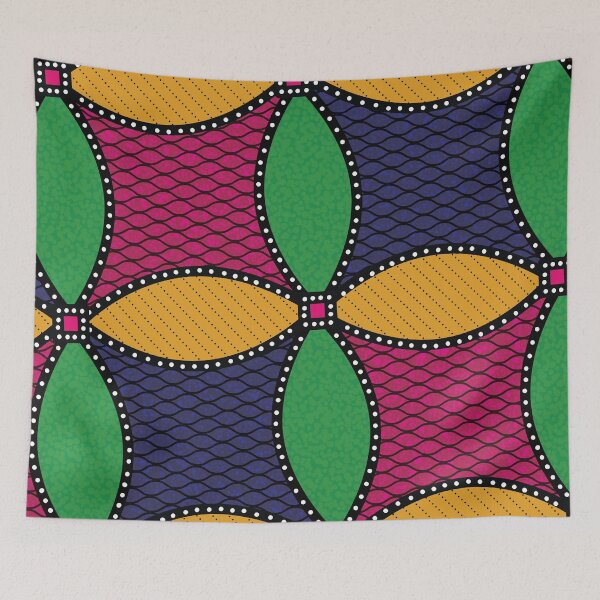 Item preview, Afro Ankara Wax Print 12 designed and sold by hellcom.