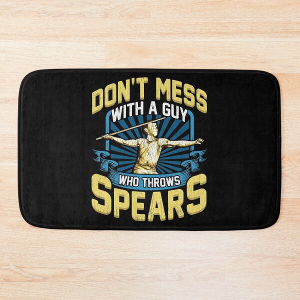 Item preview, Don't Mess With A Guy Who Throws Spears Javelin designed and sold by perfectpresents.