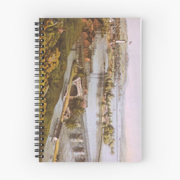 Item preview, Vintage Aqueduct of Georgetown Map (1865) designed and sold by BravuraMedia.