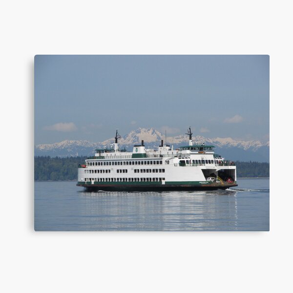 Item preview, Washington State Ferry Issaquah and the Olympic Mountains designed and sold by Zack Heistand.