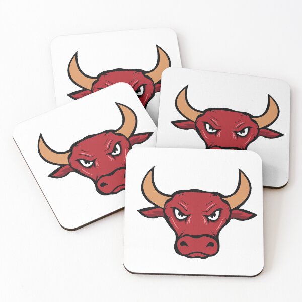 Item preview, bulls sticker designed and sold by DAM Creative ⭐⭐⭐⭐⭐.