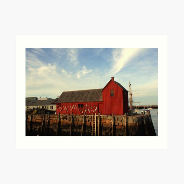 Rockport, MA Motif #1 Art Print