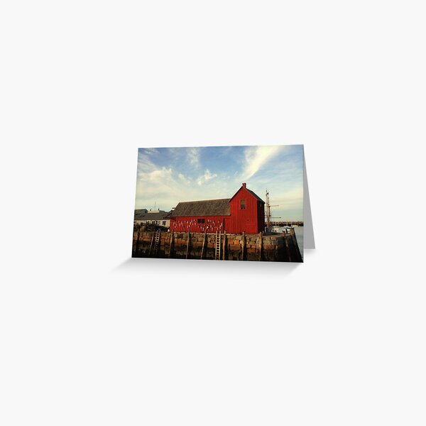 Rockport, MA Motif #1 Greeting Card