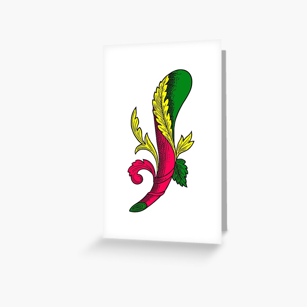 Asso di Bastoni Authentic Italian Scopa Briscola Greeting Card for Sale by  ScopaScopa