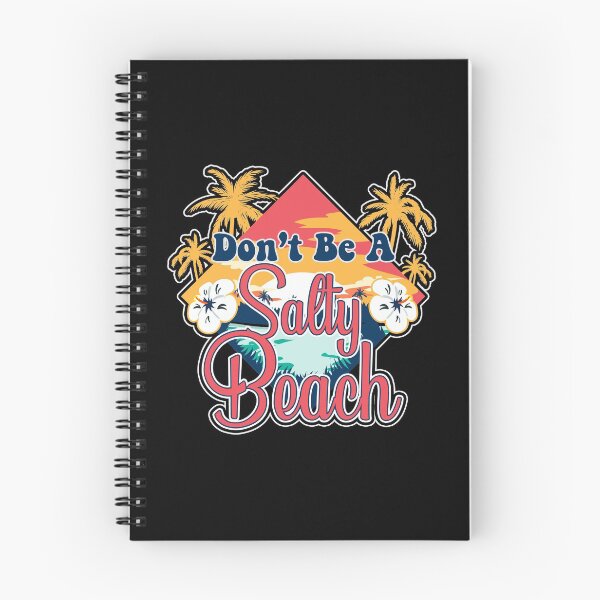Item preview, Don't Be A Salty Beach Vacation Pun designed and sold by perfectpresents.