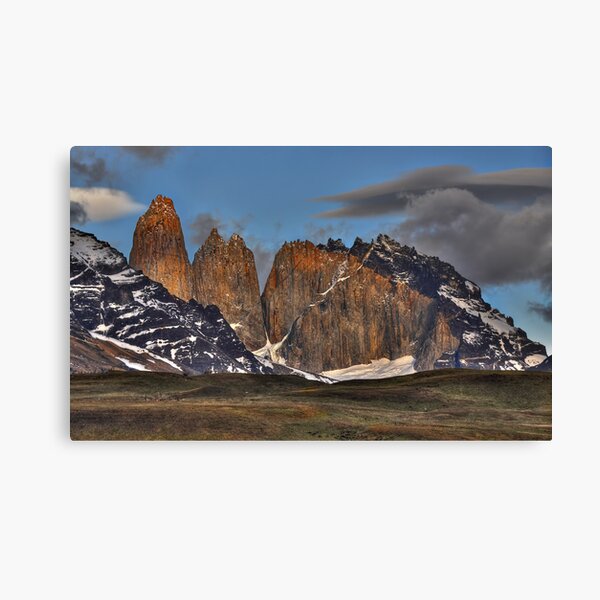 The Peaks of Torres del Paine Canvas Print