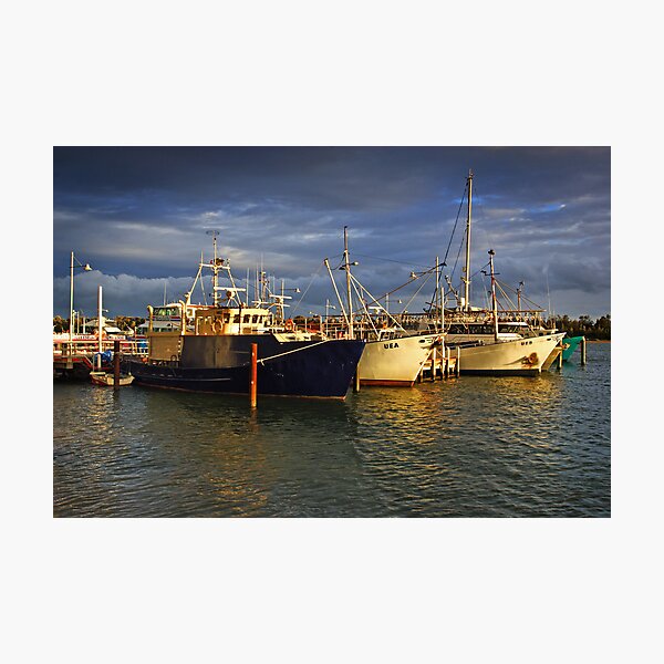 Item preview, Fishing Boats at Lakes Entrance designed and sold by Darren Stones.