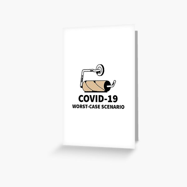 COVID-19 : le pire des scénarios (humoristiques) Carte de vœux